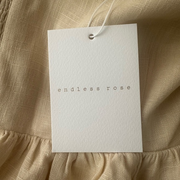 Endless Rose Cream Sleeveless Sundress - Picture 3 of 3